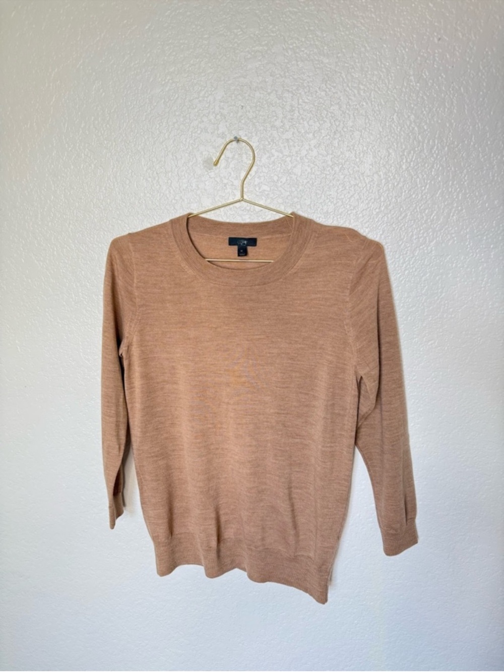 J. Crew Crewneck Women’s Sweater in Camel